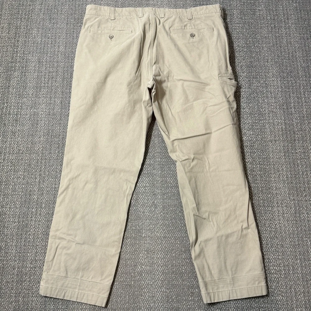 Duluth Trading Flex Ballroom‎ Khakis Pants Mens 40x30 Slim Fit Stretch Work